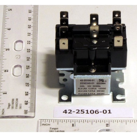 Rheem 42-25106-01 Relay - Dpdt (24Vac 42-25106-0
